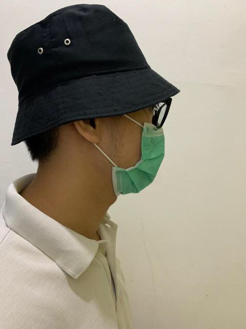 Topi Mika Hitam