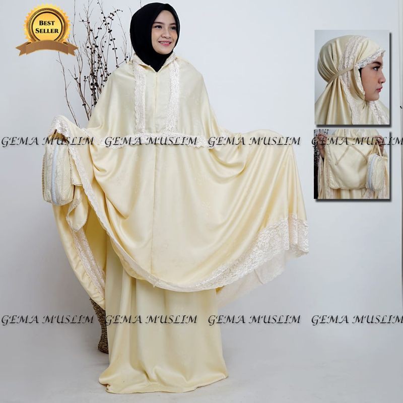 Mukena 2 in 1 Motif Dan Warna Random