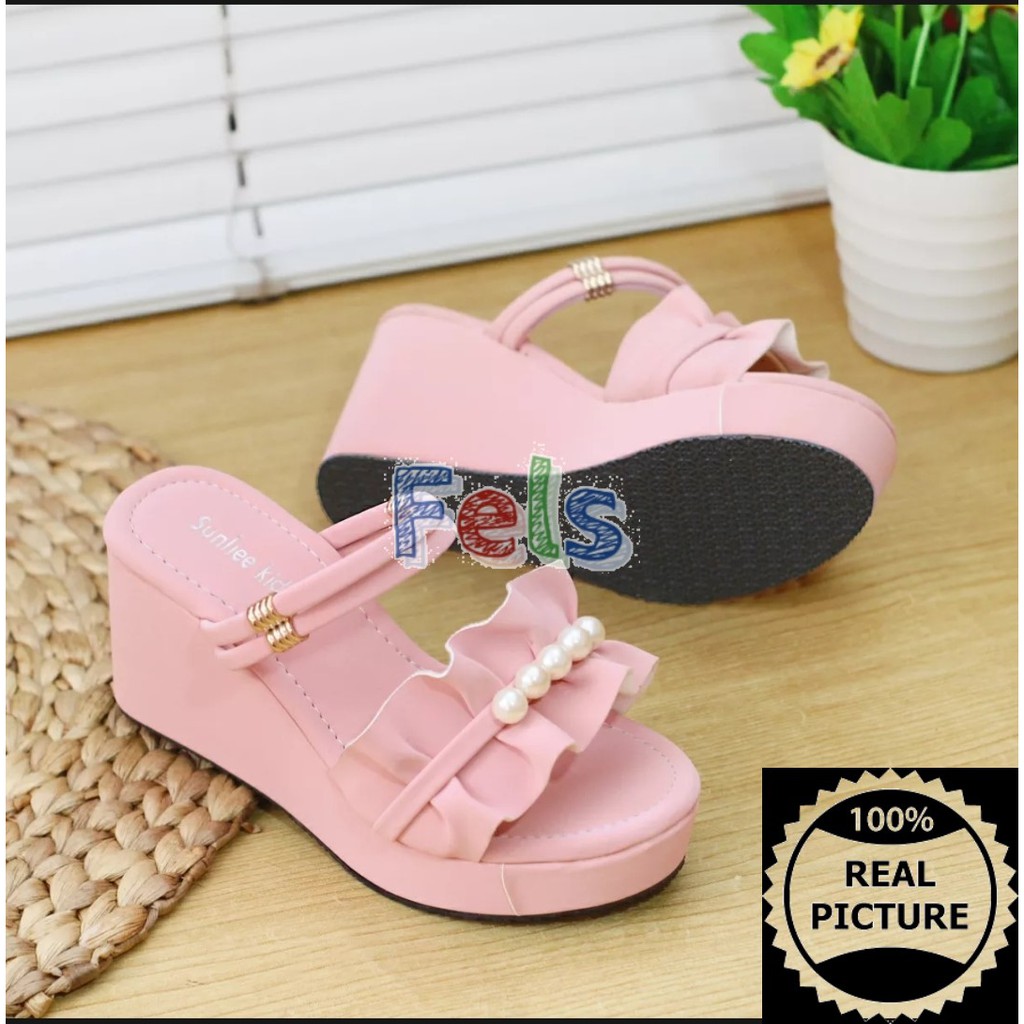 sandal wedges anak mimi