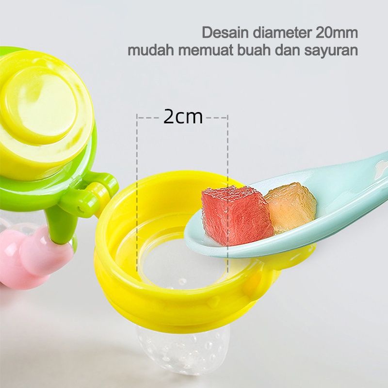 EMPENG DOT BUAH MURAH UNTUK ANAK BAYI PRAKTIS SILIKON PREMIUM IMPORT