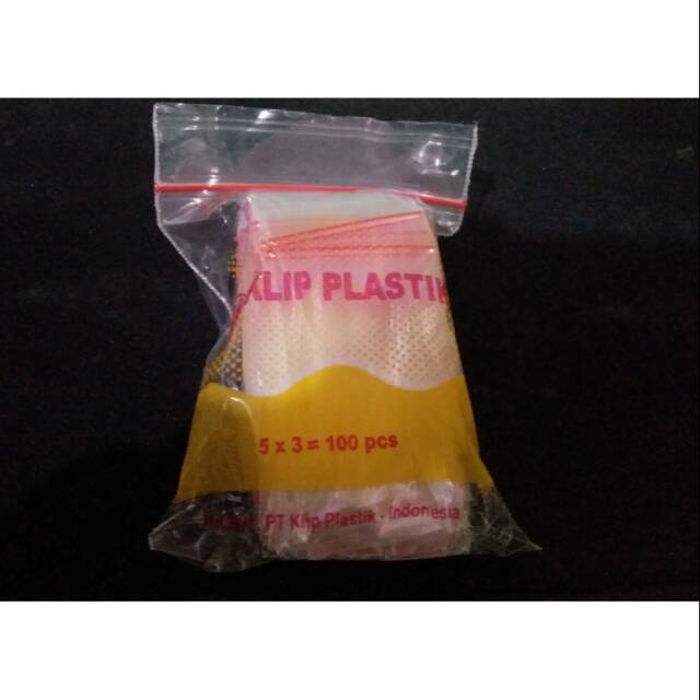 Plastik klip 3 x 5