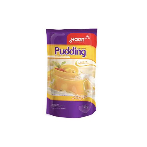 

HAAN PUDDING MANGO / MANGGA POUCH 145 gr PROMO SPECIAL Kode 982