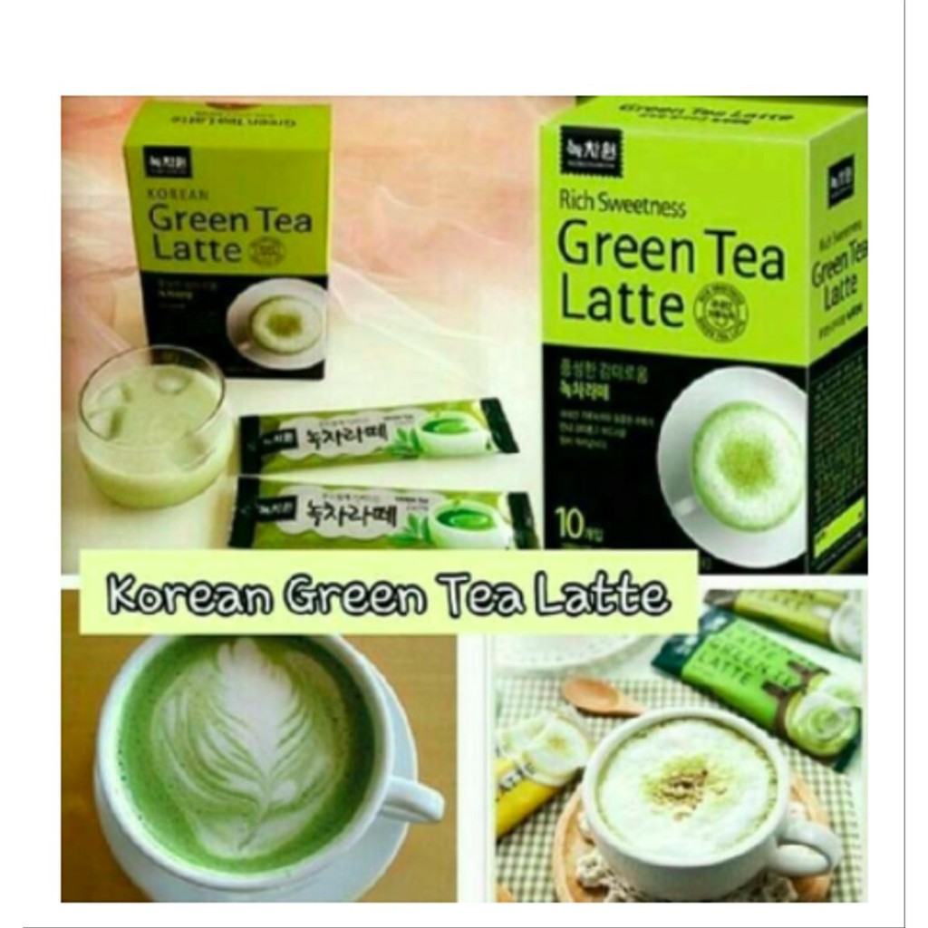 

Nokchawon Korean Green Tea Latte Teh Hiaju Teh Hijau Korea Berkualitas
