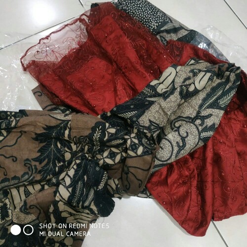 Shopashop Solo Batik Couple Glenca Payet Free Selendang
