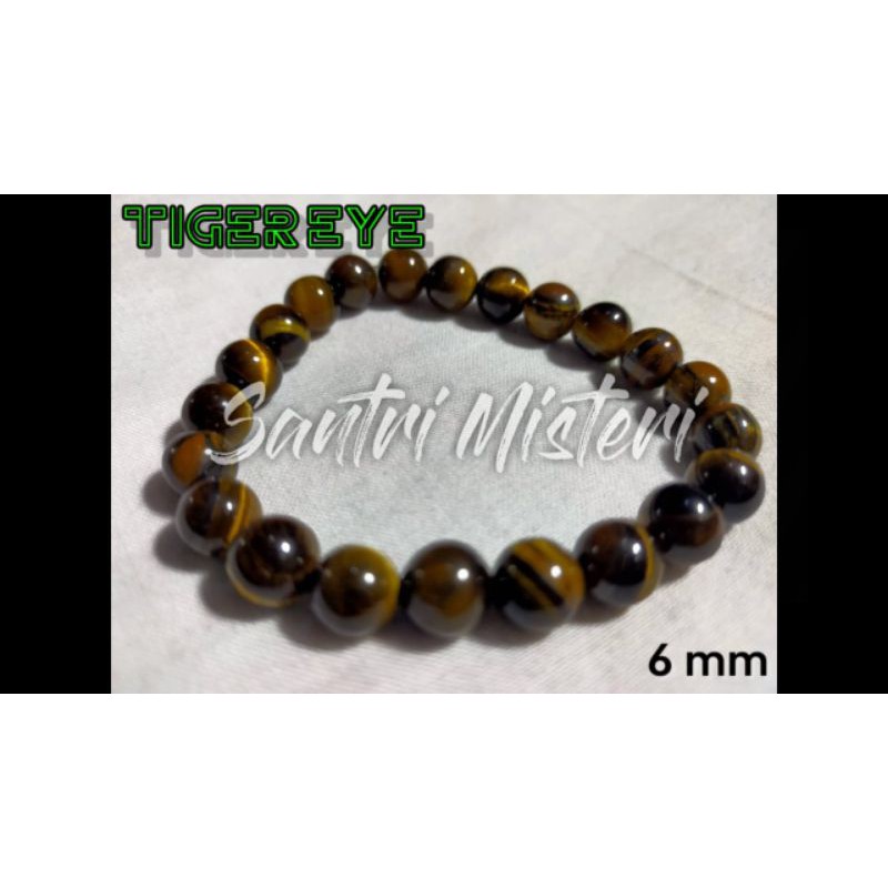 GELANG ASMA TIGER EYE special edition