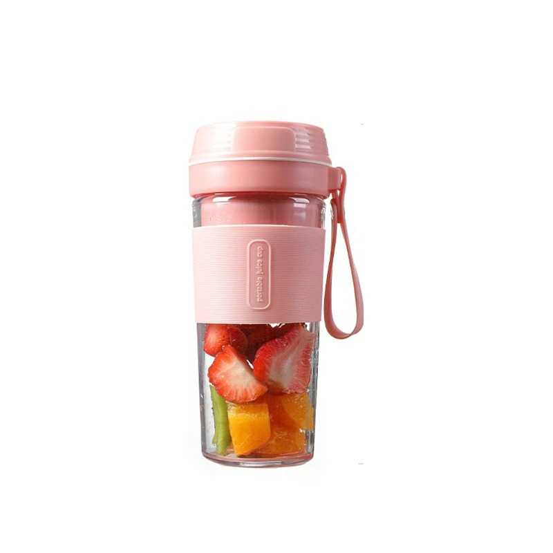 Blender Buah Mini Portable Juicer Cup USB Rechargeable