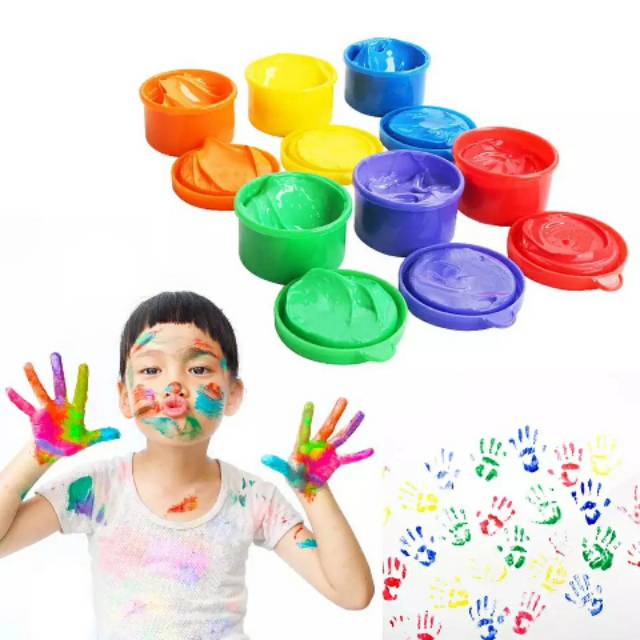 

MAINAN LILLO - FINGER PAINTING - BERMAIN CAT ANAK - PRAKARYA ANAK