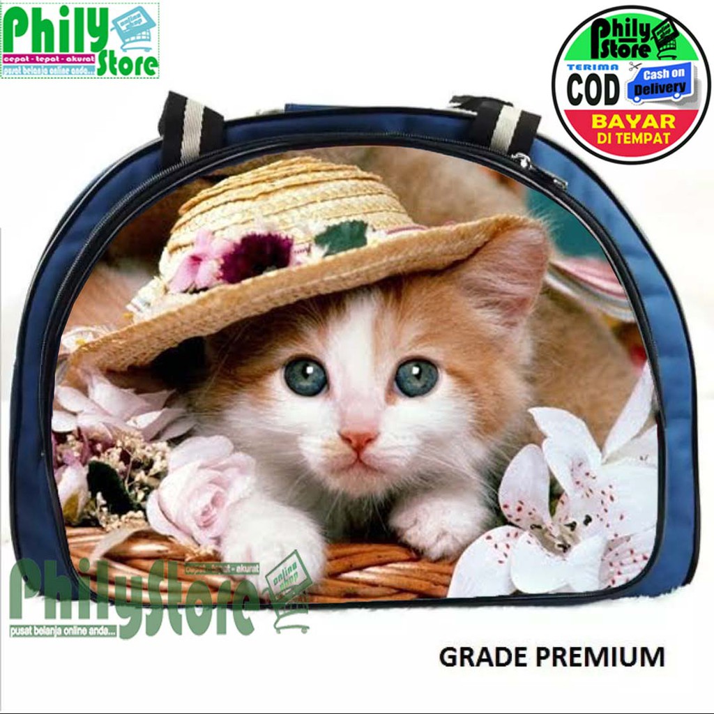 TAS PAKAIAN BESAR / TRAVELBAG JUMBO TAS PULANG KAMPUNG  Tas Travel Elle Kucing Bag