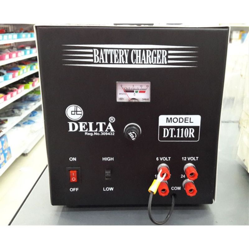 Charger Aki Delta 10A / Ces aki / charget accu / delta 10 Amper