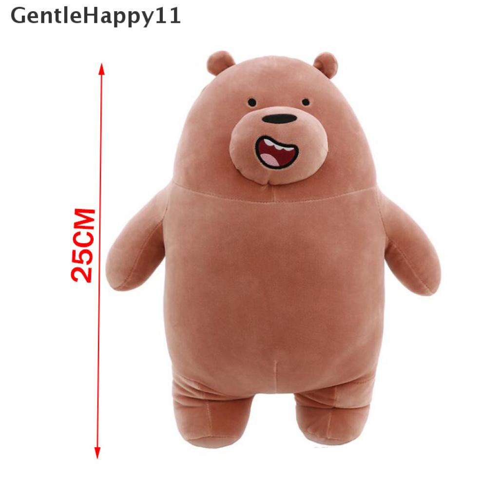 Gentlehappy Boneka We Bare Bears 9 Bahan Plush