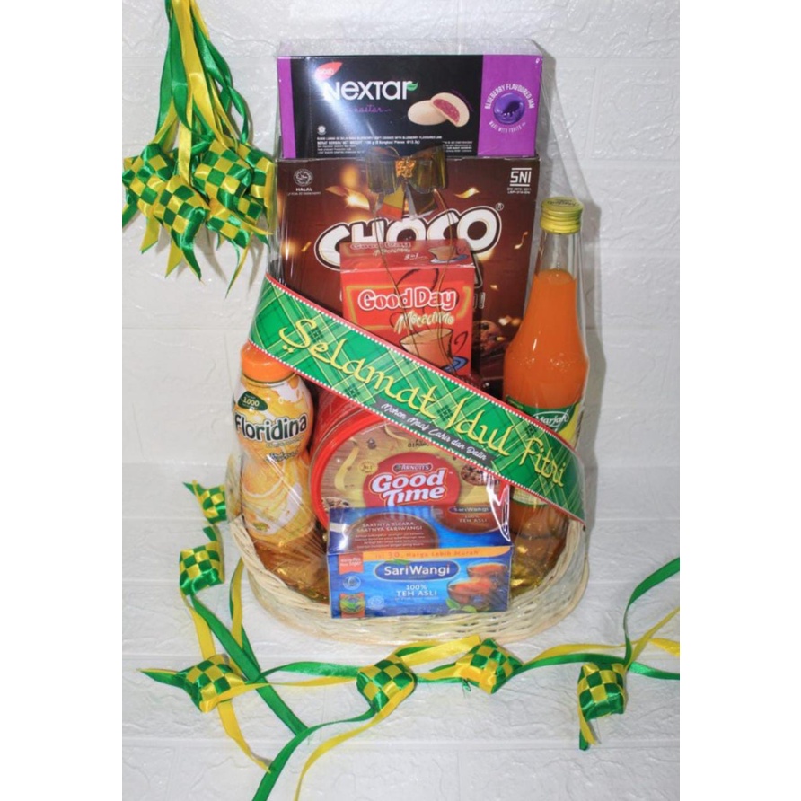 

Hampers Parcel Lebaran Murah | Bisa Request Isi / hampers imlek / hampers natal