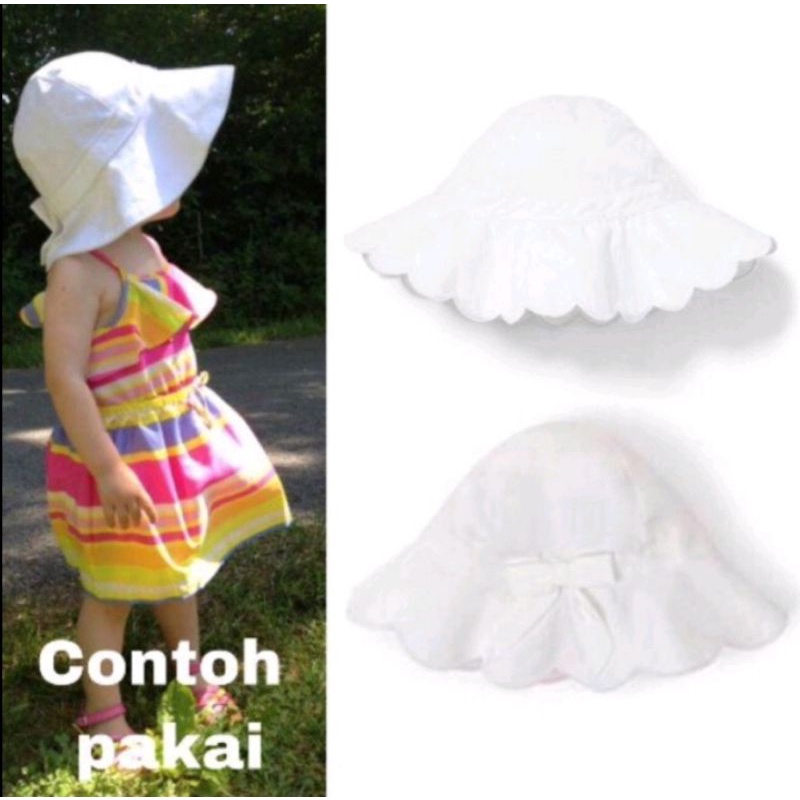 topi by janie and jack size 0 s.d 8tahun