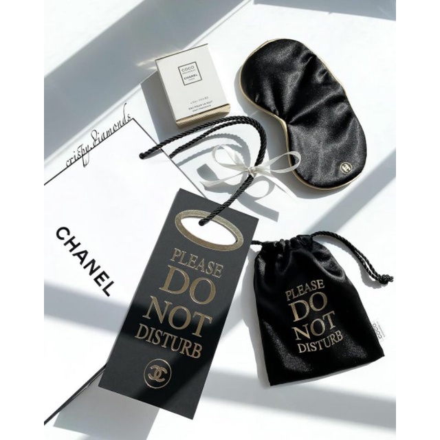 CHANEL VIP GIFT - CHANEL POUCH AND EYE MASK