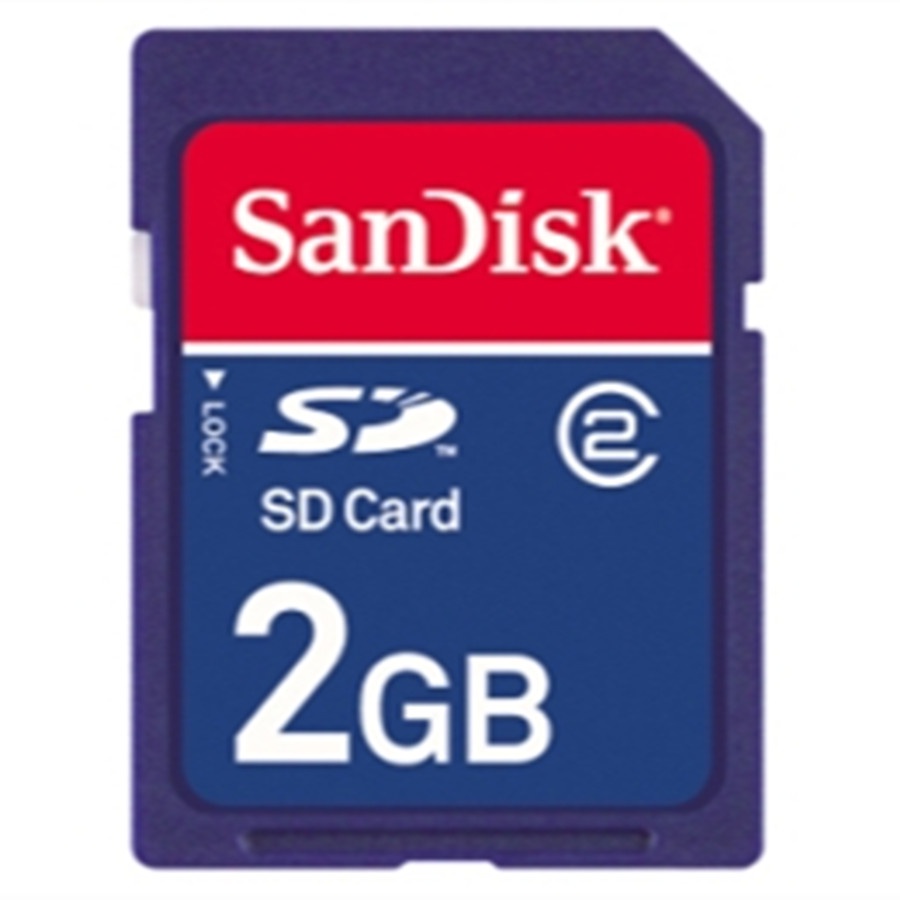 Sandisk 2GB SD Memory card class 2