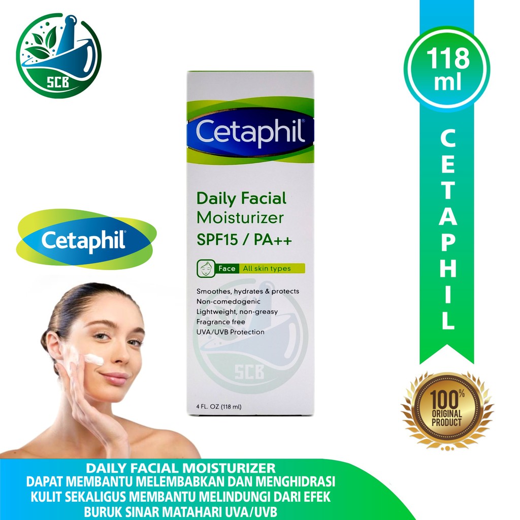 Cetaphil Daily Facial Moisturizer Lotion SPF 15 - 118 ML