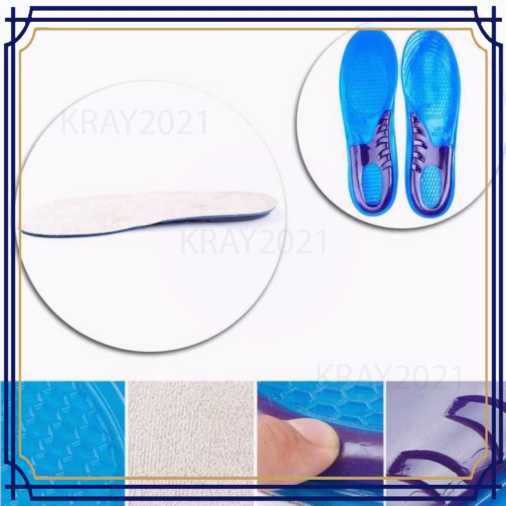 Alas Sol Dalam Sepatu Shock Absorb Gel Orthotic Arch - HL900