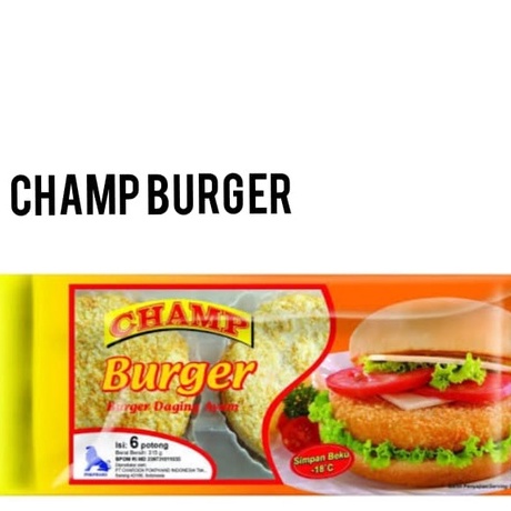 

Champ Burger 315 Gr Isi 20