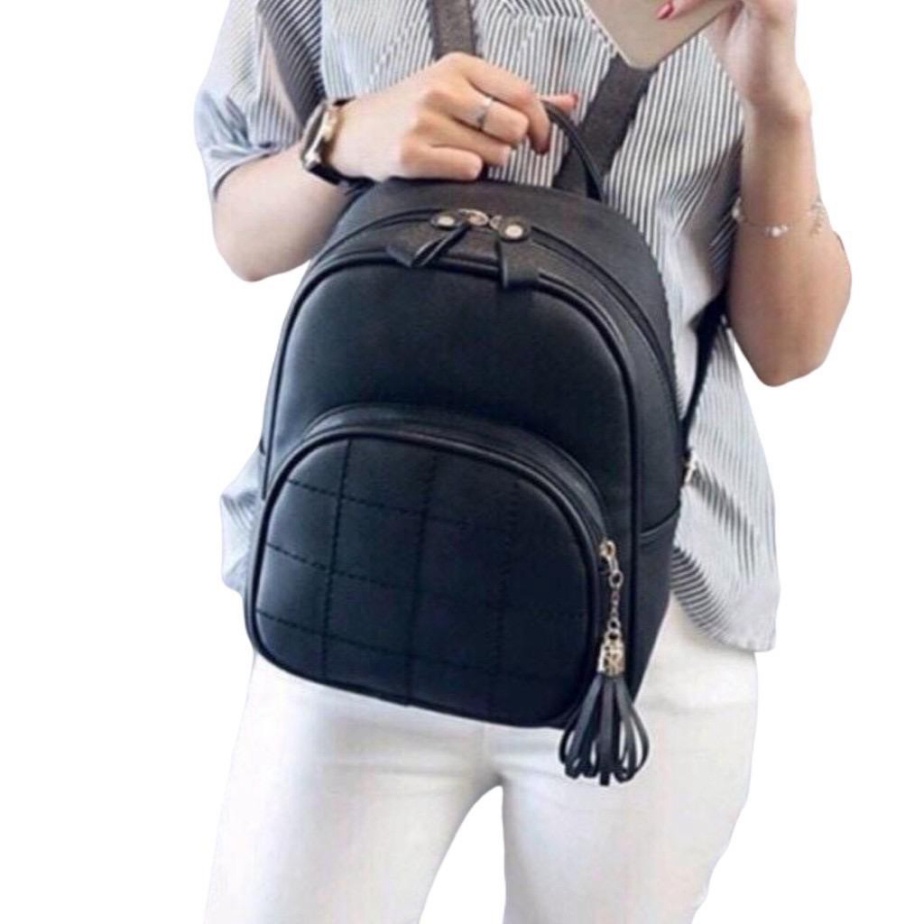 [LOKAL] DOMMO - D1259 TAS MV - Tas Ransel Backpack Fashion Wanita MORYMONY