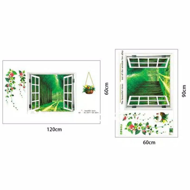 WALL STICKER 3D HUTAN