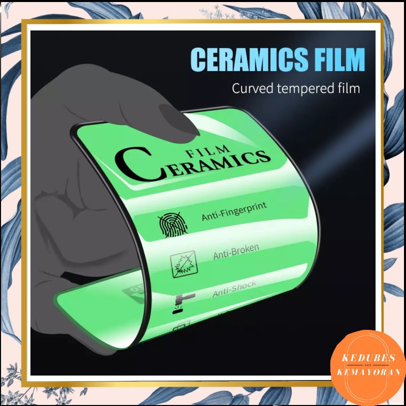 TEMPERED GLASS CERAMIC HIJAU ANTI PECAH FOR SAMSUNGJ4Prime/A31/A90/J6+/A50/M10S/A2 Core/J5 Prime