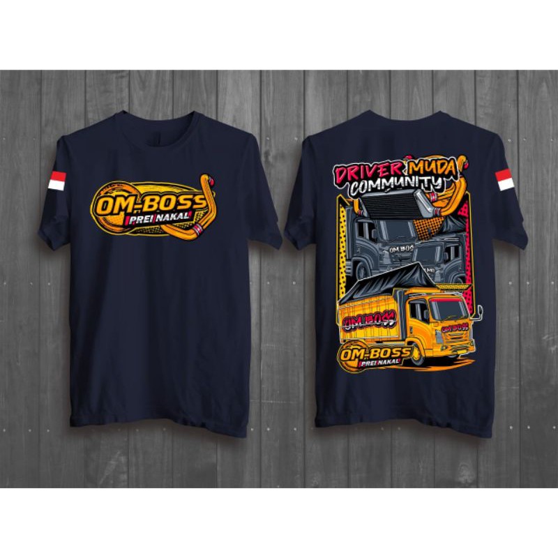 kaos Truk kaos trek kaos truck kaos om boss