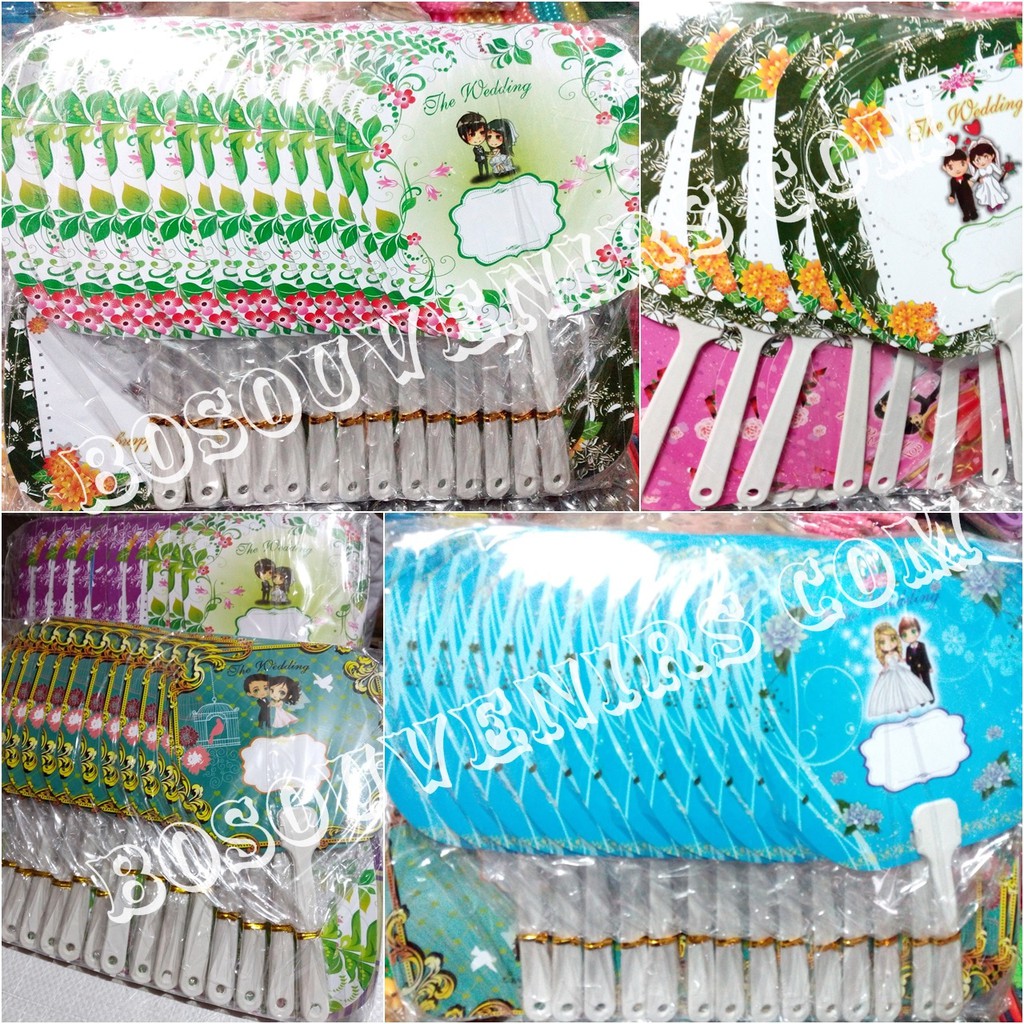 Terlaris KIPAS WEDDING Souvenir Pernikahan Kipas Murah Grosir