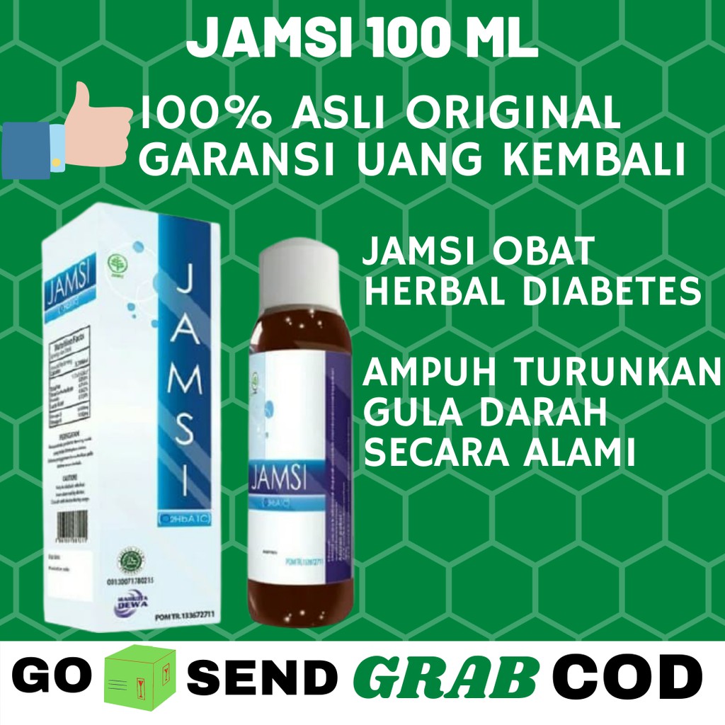 

Jamsi 100 ML Jamu Obat Herbal Diabetes Kencing Manis Gula Darah Ampuh Asli Original Teknologi Nano