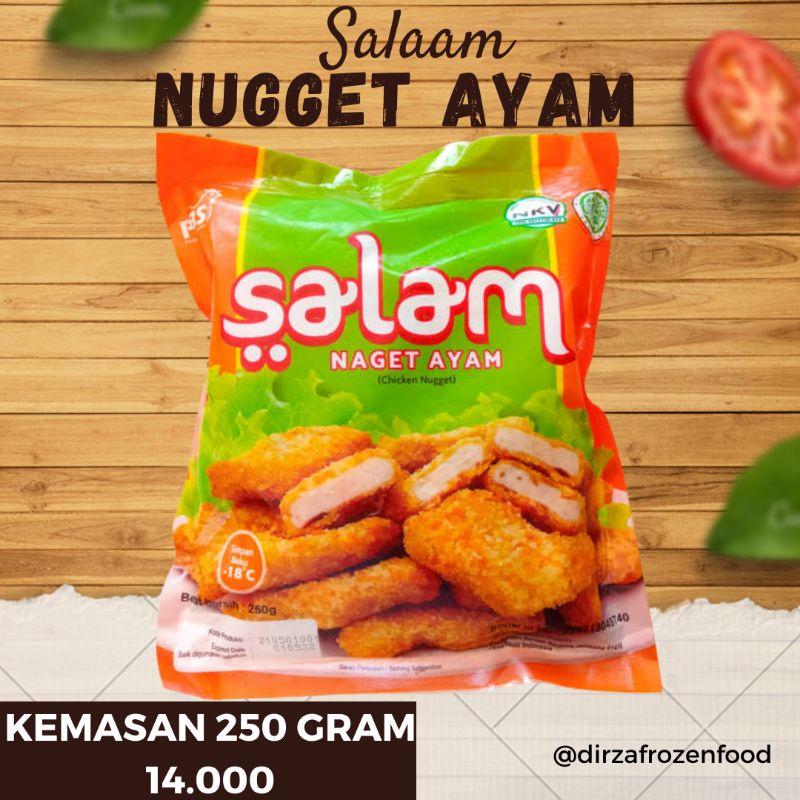 

Nugget Ayam Salam 250Gram - Nugget Ayam Enak Empuk Olahan Ayam