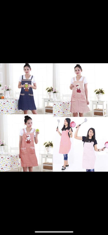 Apron Masak Karakter Lucu Levis Tebal