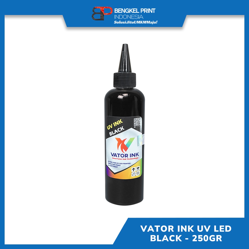 TINTA VATOR UV DTF LED PREMIUM INK 250GR