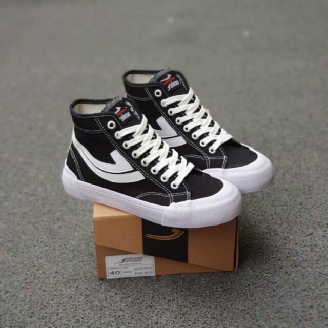 Sepatu Johnson Galaxy Pro High Black White Green Beige Dusty Johnson GL PRO HIGH Original Johnson