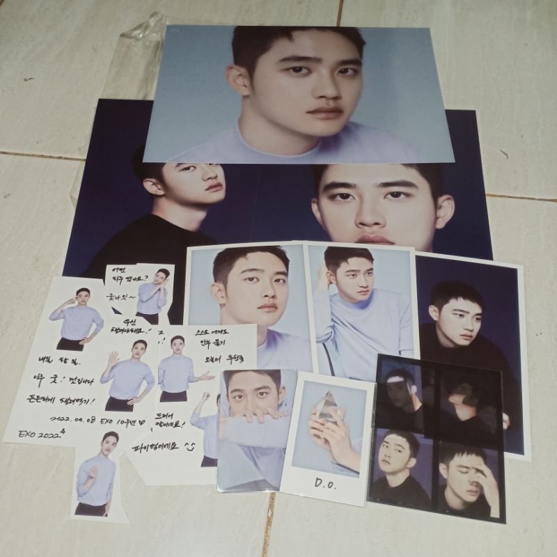 [ READY ] SHARING D.O. KYUNGSOO SET + BENEFIT SMSTORE SG EXO 2022 SEASONS GREETING SG22 SEASON GREET