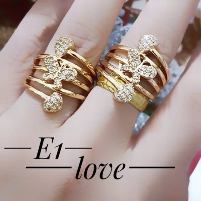 Cincin gold kupu