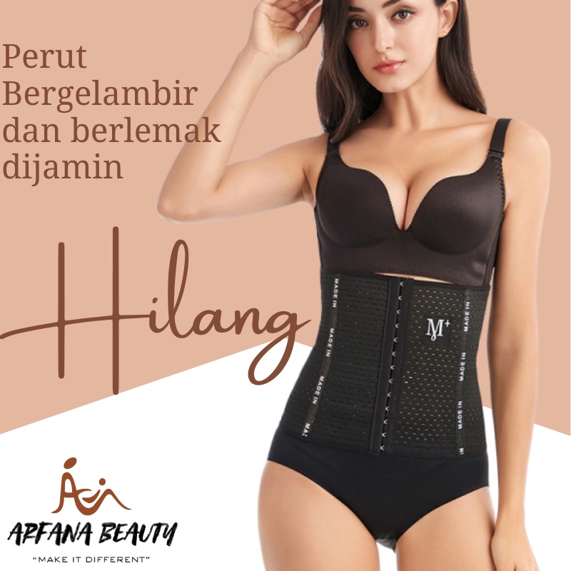 Korset Pelangsing Pengecil Perut Buncit Wanita Madein Original Pembakar Lemak Tubuh Kwalitas Premium