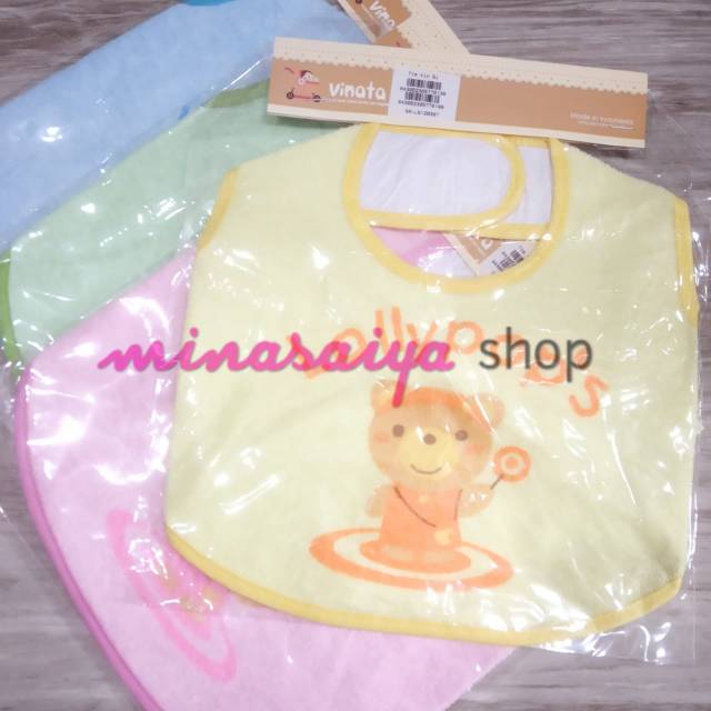 VINATA / INVINATA Slaber / Celemek Bayi Ukuran Besar