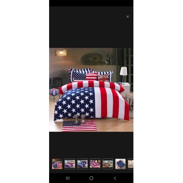 sprei bendera amerika