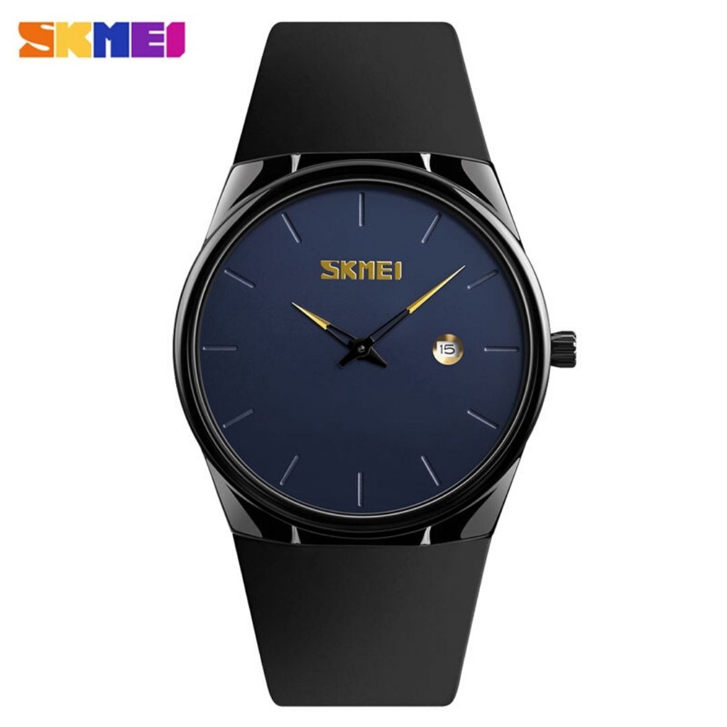 SKMEI 1509 Jam Tangan Wanita Analog Tanggal Tali Silicone WATCHKITE SURABAYA