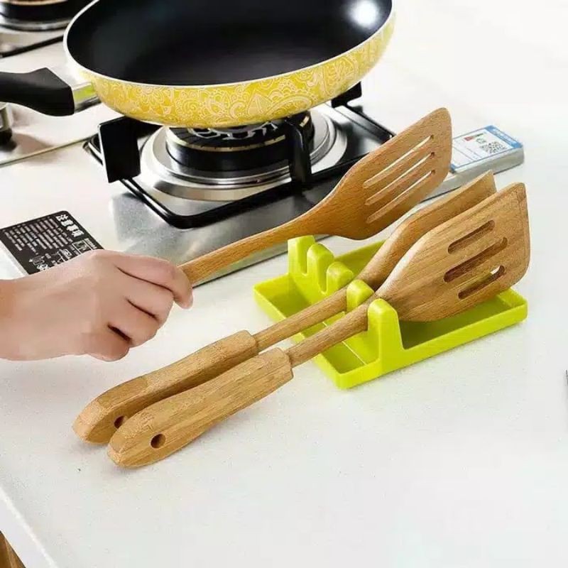 Tatakan Tempat Spatula Sodet Irus / TATAKAN SENDOK GORENG / HOLDER TUTUP KUALI/ ALAT DAPUR