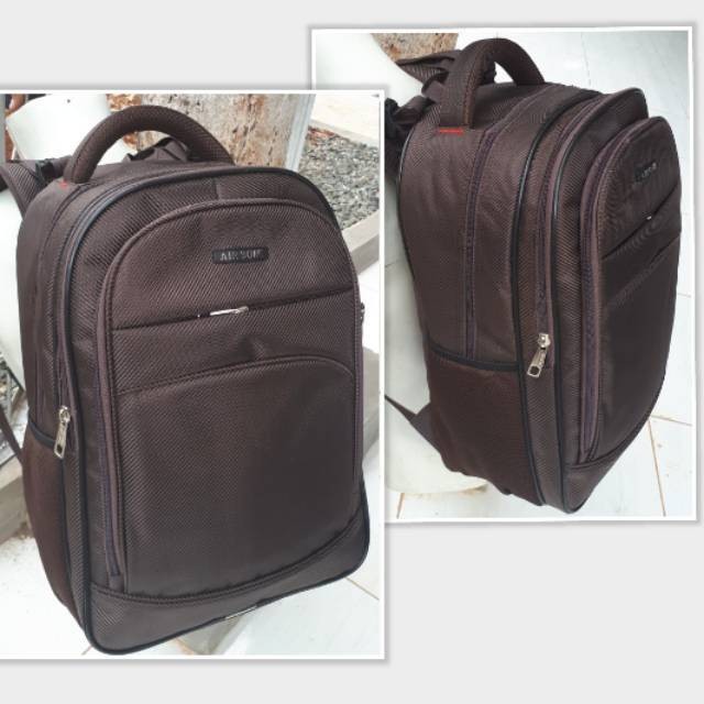 Tas Punggung Ransel Laptop Pelajar SMP SMA SMK Kuliah Tas Kerja Rapi Ransel Kapasitas Besar Tas Travel Kancing Solid Sederhana Harajuku Chic Fashion Retro Uniseks High Street