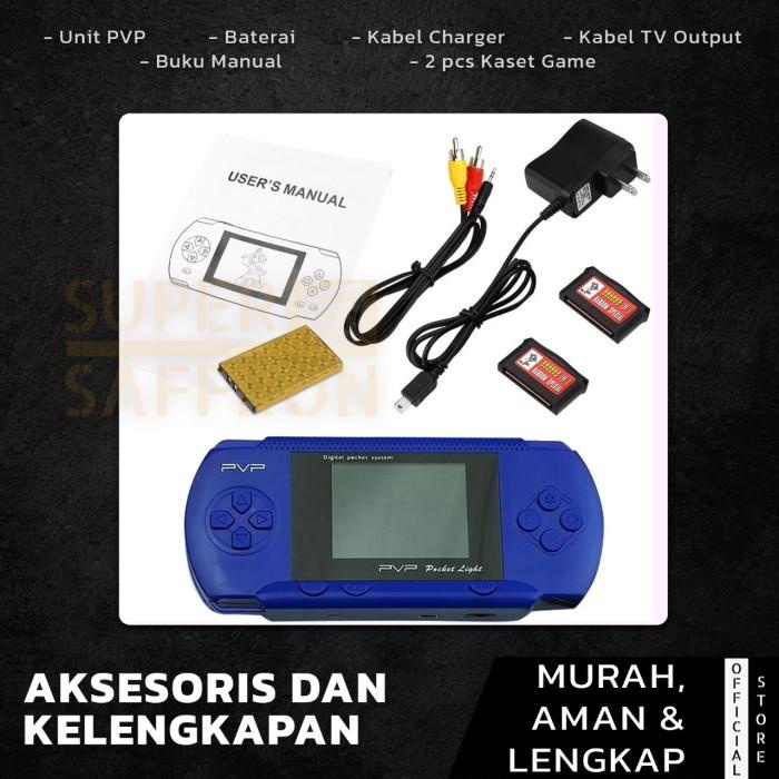 Mainan Anak Gameboy PVP Station Light Wide Screen LCD