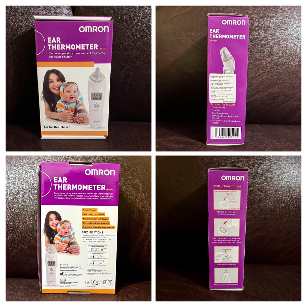 THERMOMETER TELINGA OMRON TH 839S / EAR THERMOMETER OMRON TH 839S