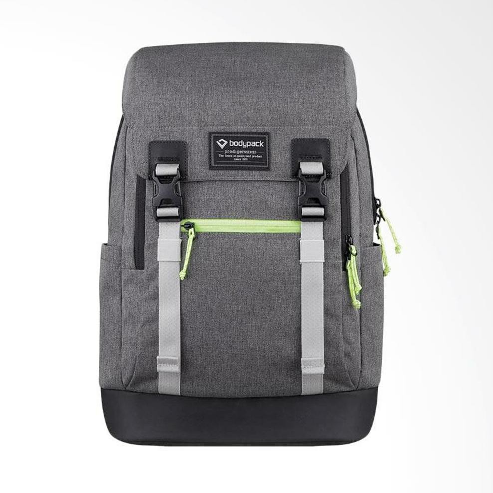 Paling Murah Bodypack Prodigers New York - Grey 2810Batn-Gry Ransel Backpack Tas Sekolah Kerja