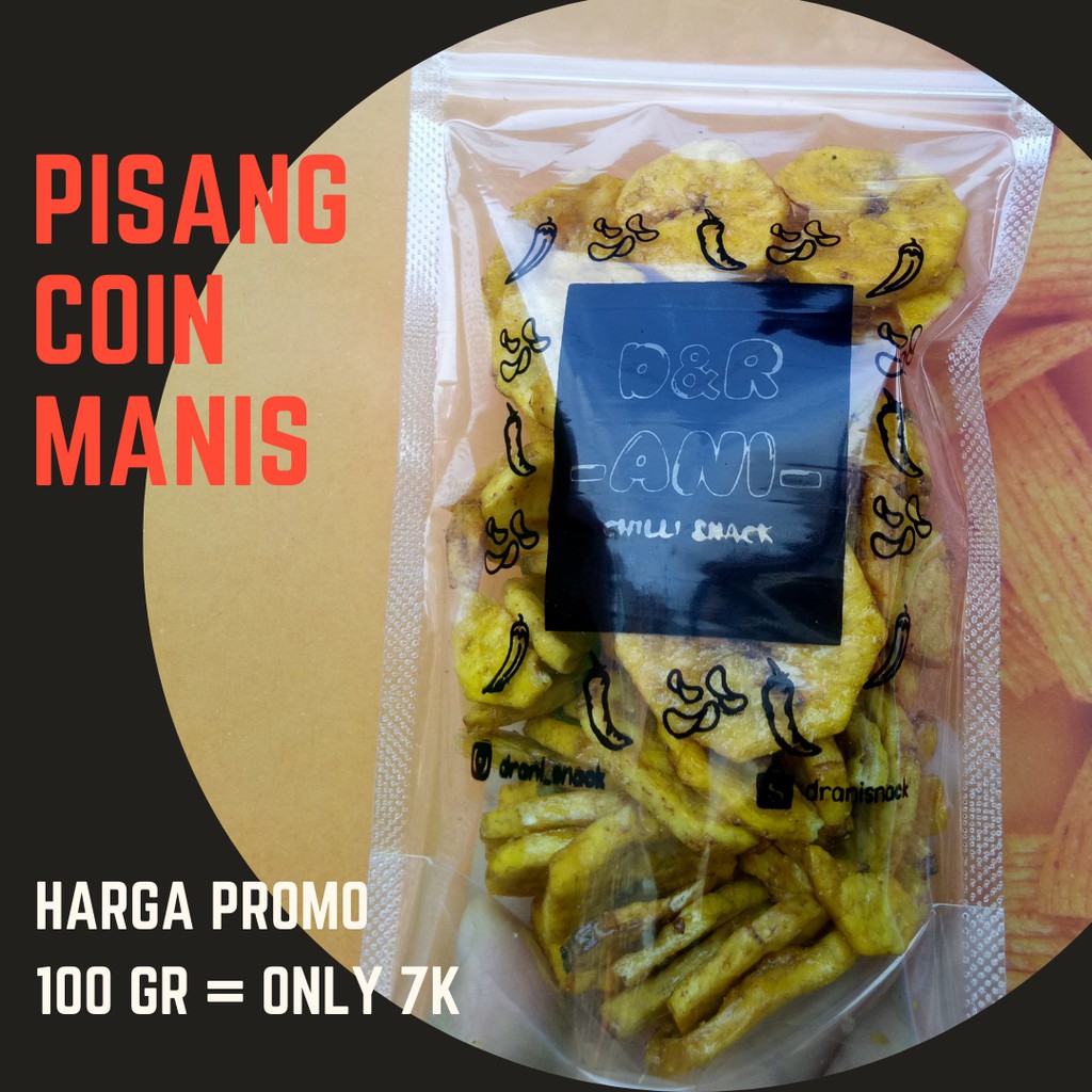 

KERIPIK PISANG COIN 100 GR