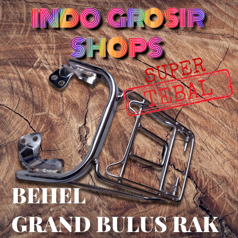 begel behel astrea grand bulus rak bagasi limited edition