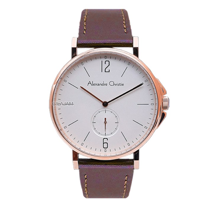 ALEXANDRE CHRISTIE 8458 MS BRRGW Brown Rosegold Kulit
