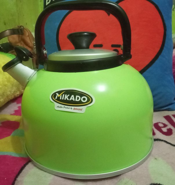 Teko Kompor Ceret Siul Teko Bunyi Maspion 5liter Whistling Kettle