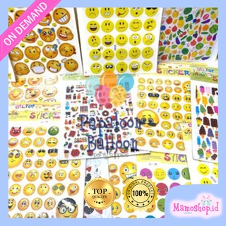

Sticker anak lucu ukuran besar - Emoticon