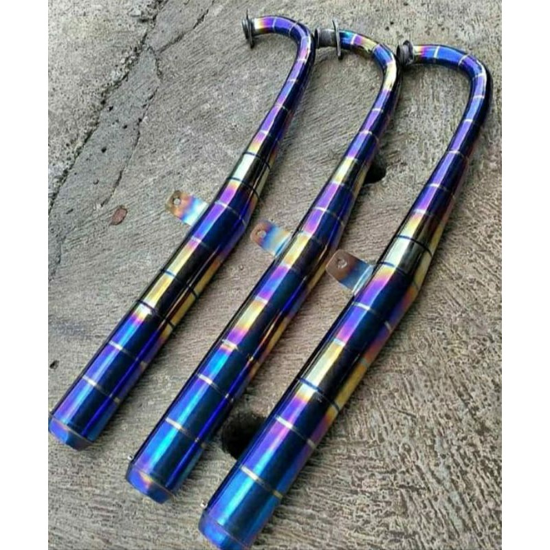 knalpot Rx King pelangi