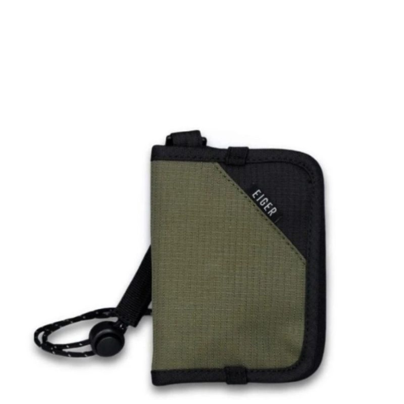 Dompet Eiger1989 Clamwall Wallet Tas Trevel Pasport Wallet