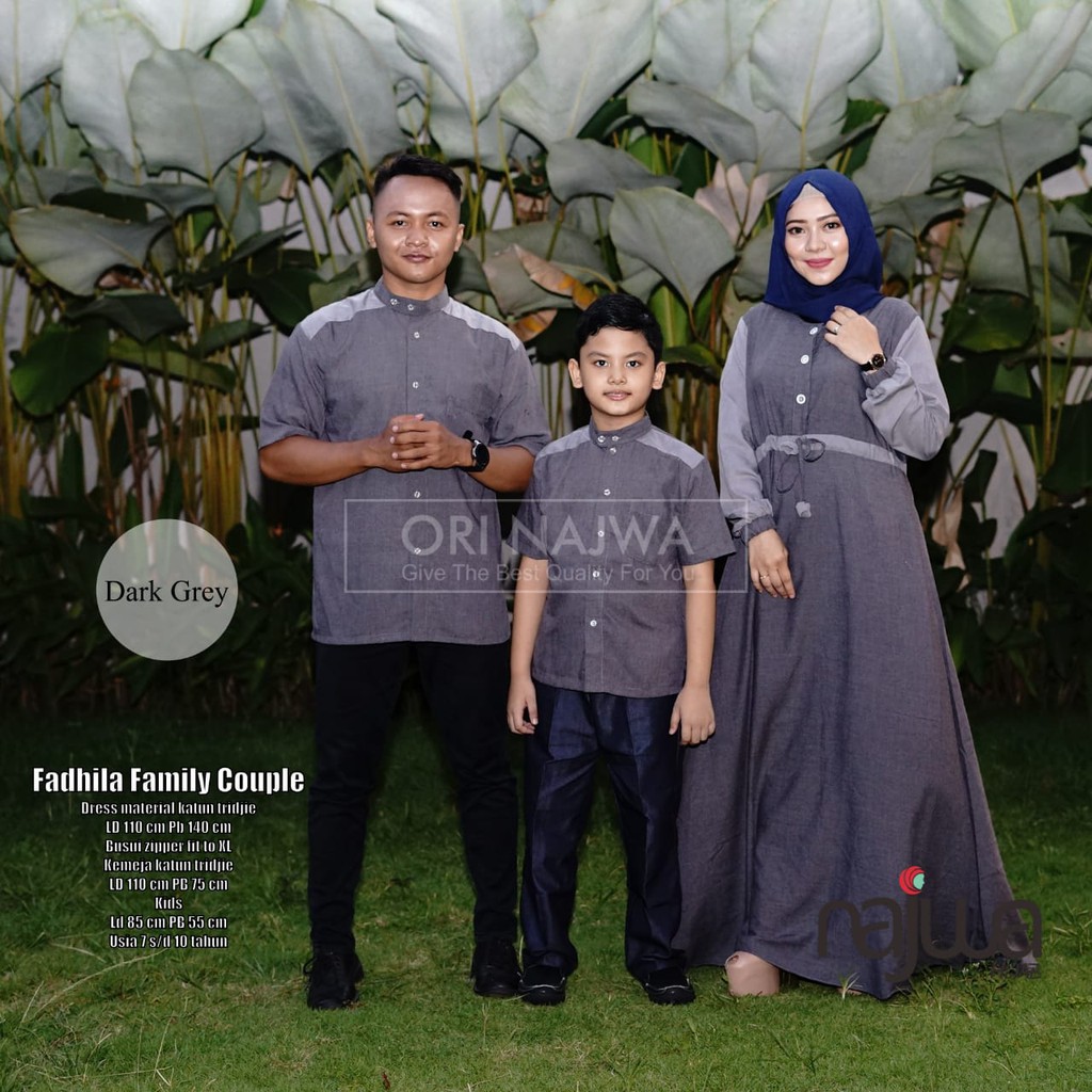 Fadhila Family Couple By Najwa| Suplier Hijab Solo| Grosir